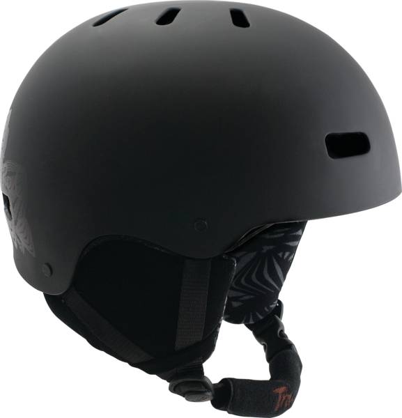 Red Trace Helmet Black Matte