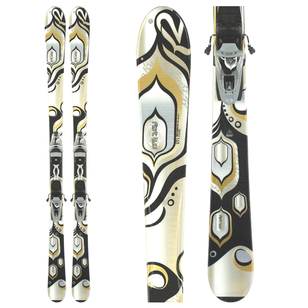 K2 First Luv Skis + Marker ERP 10.0 Bindings - Women's 2010