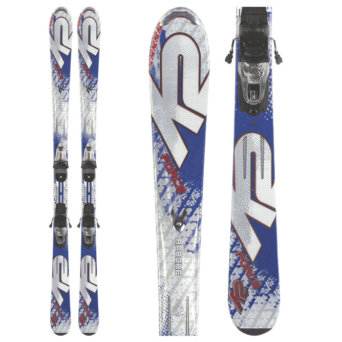 K2 Apache Force Skis + Marker M2 10.0 Bindings 2010