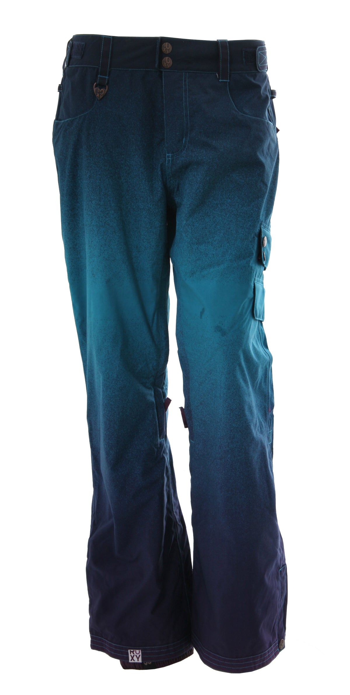 Roxy Rocket Fade Pant - Women's Chicory Blue/Berry Fade