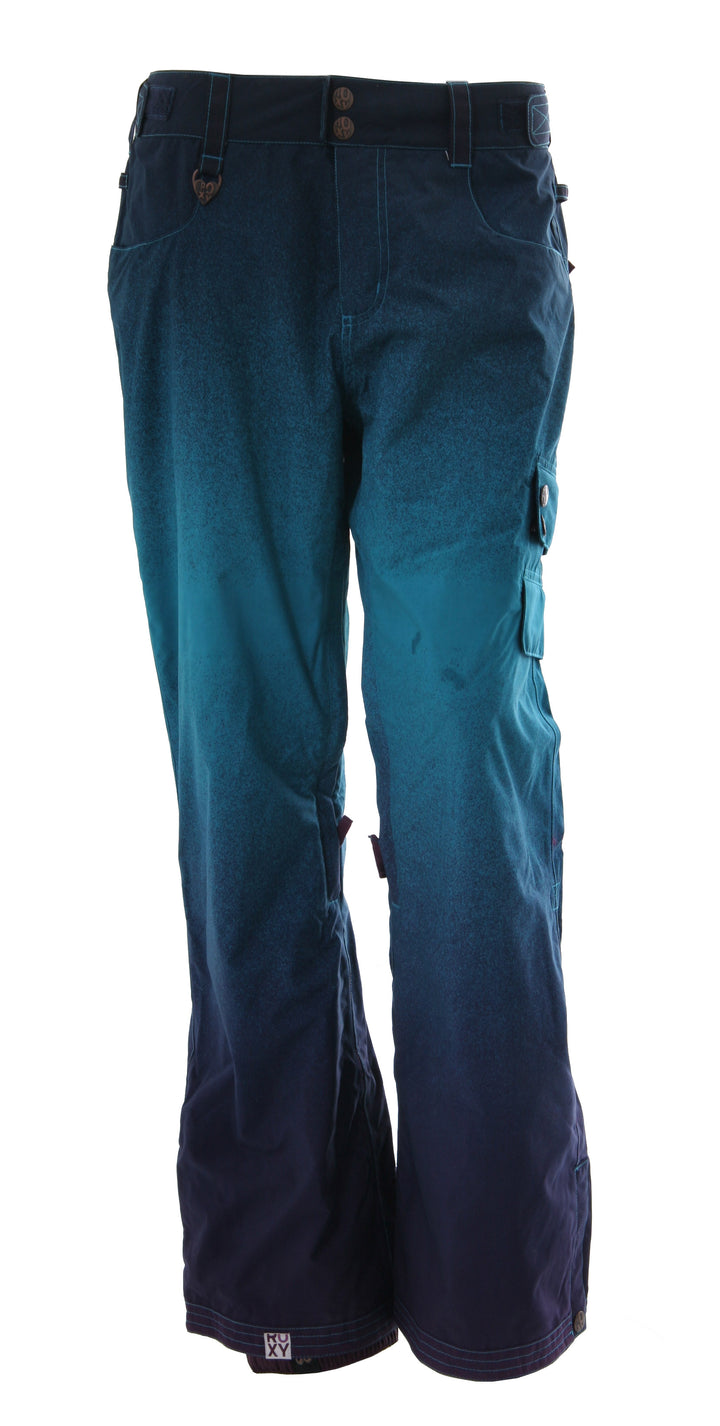 Roxy Rocket Fade Pant - Women's Chicory Blue/Berry Fade