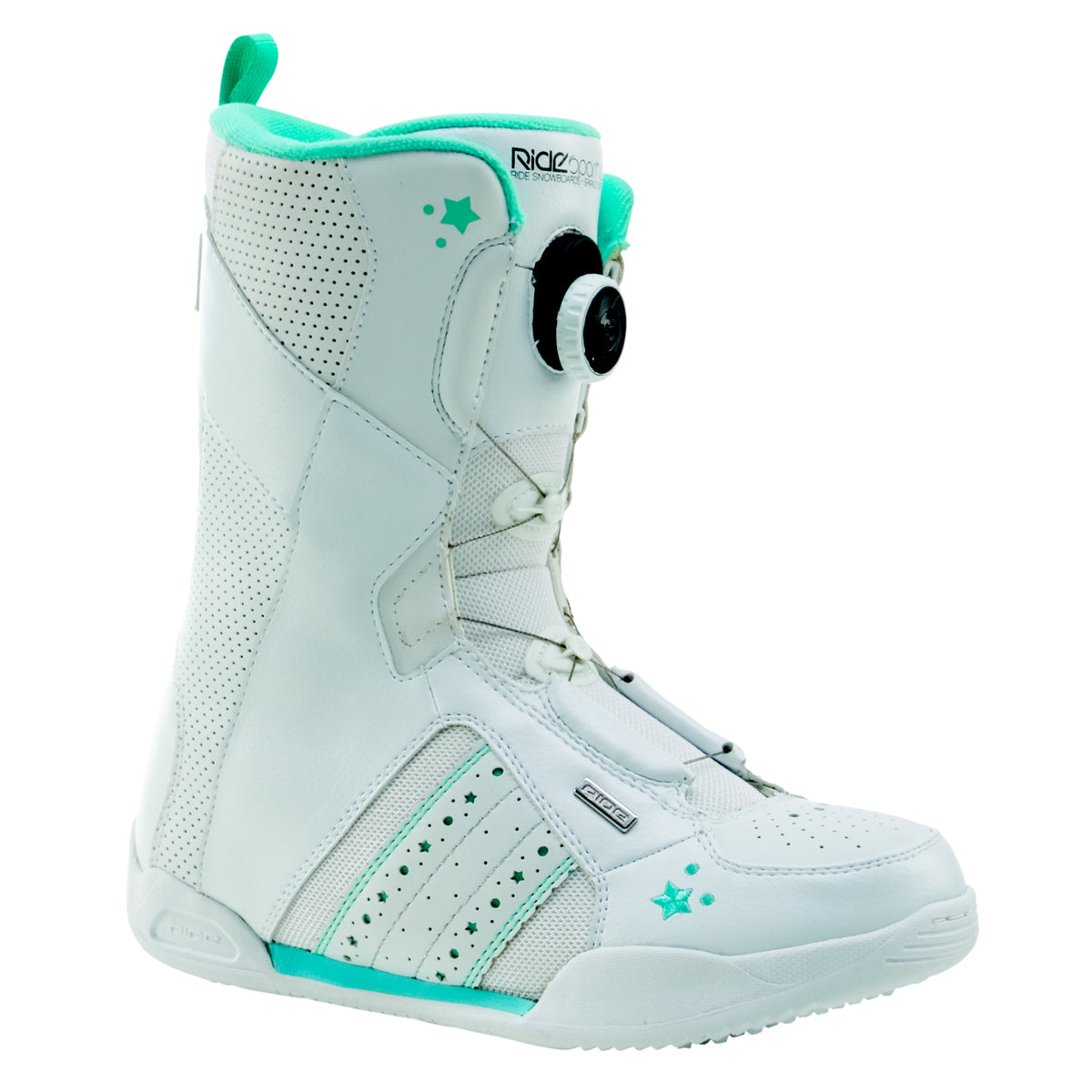 Ride Sparkle Boa Snowboard Boots -  Youth 2010 White