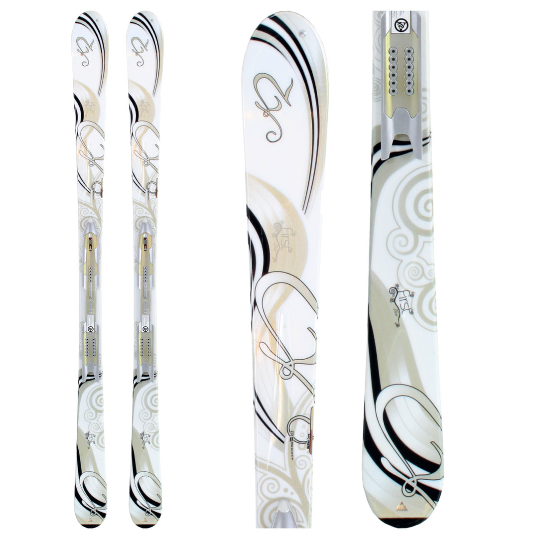 K2 First Luv Skis + Marker M2 10.0 Bindings