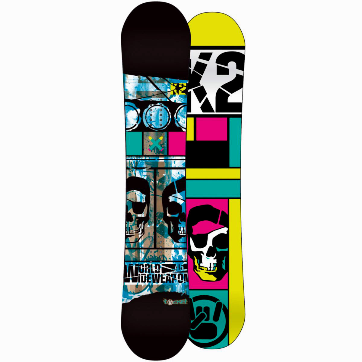 K2 WWW (World Wide Weapon) Rocker Snowboard 2010