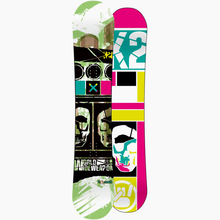 K2 WWW (World Wide Weapon) Rocker Snowboard 2010
