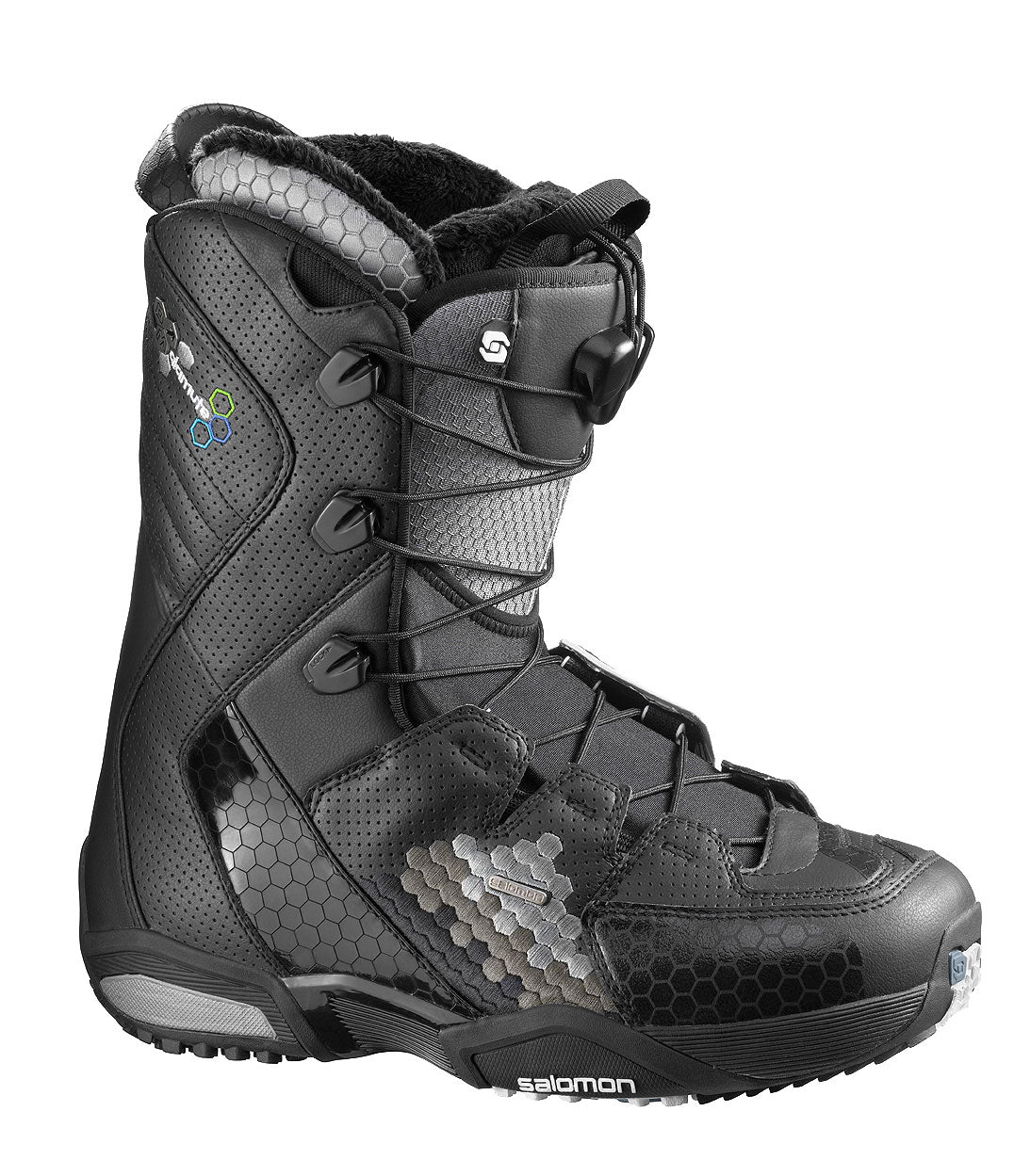Salomon Malamute Snowboard Boots 2010 Black/Pewter/Black