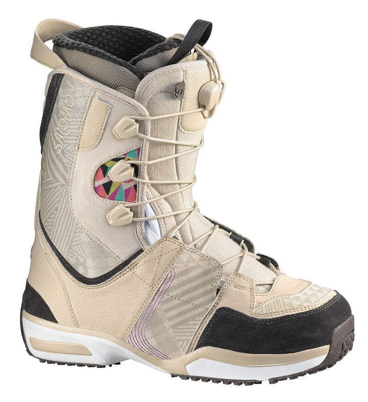 Salomon Dialogue Gift Snowboard Boots 2010 Dark Brown/Sand