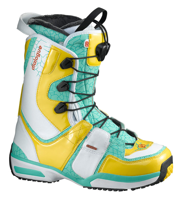 Salomon Dialogue Select Snowboard Boots 2010 Yellow/Mint