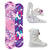 K2 Grom Pack Complete Jr. Snowboard Package Li'l Kandi Rocker Board + Lil Kat Bindings + Kat Boots - Girl's 2011