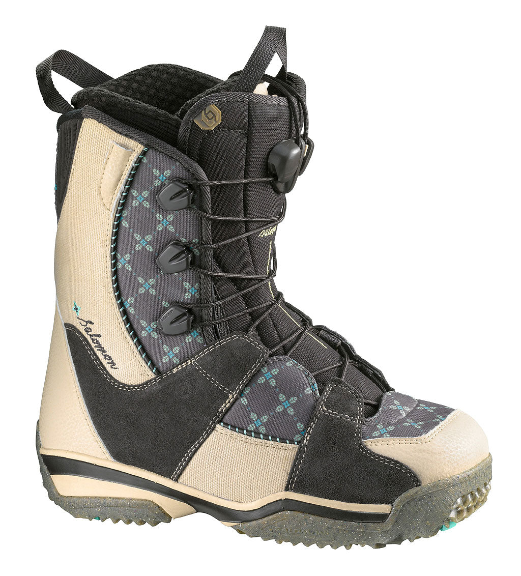 Salomon Lily Gift Snowboard Boots - Women's 2010 Dark Brown/Sand