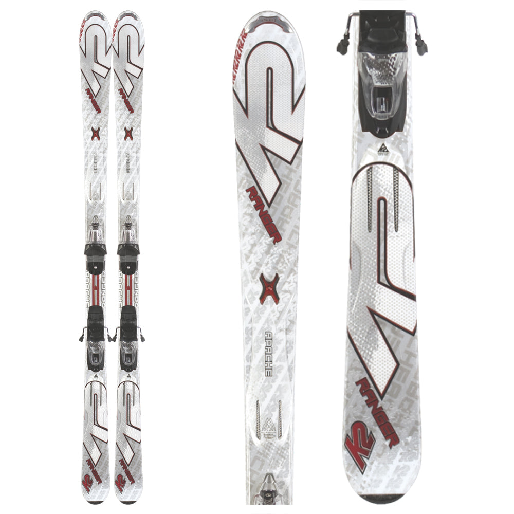 K2 Apache Ranger Skis + Marker M2 10.0 Bindings 2010