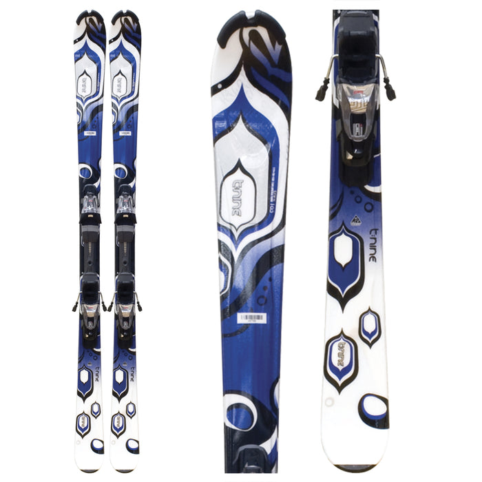 K2 T-Nine Sport Skis + Marker FasTrack2 10.0 Bindings - Women's 2010