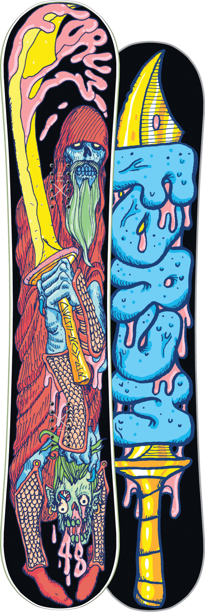 Forum Destroyer Chilly Dog Rocker Snowboard 2010