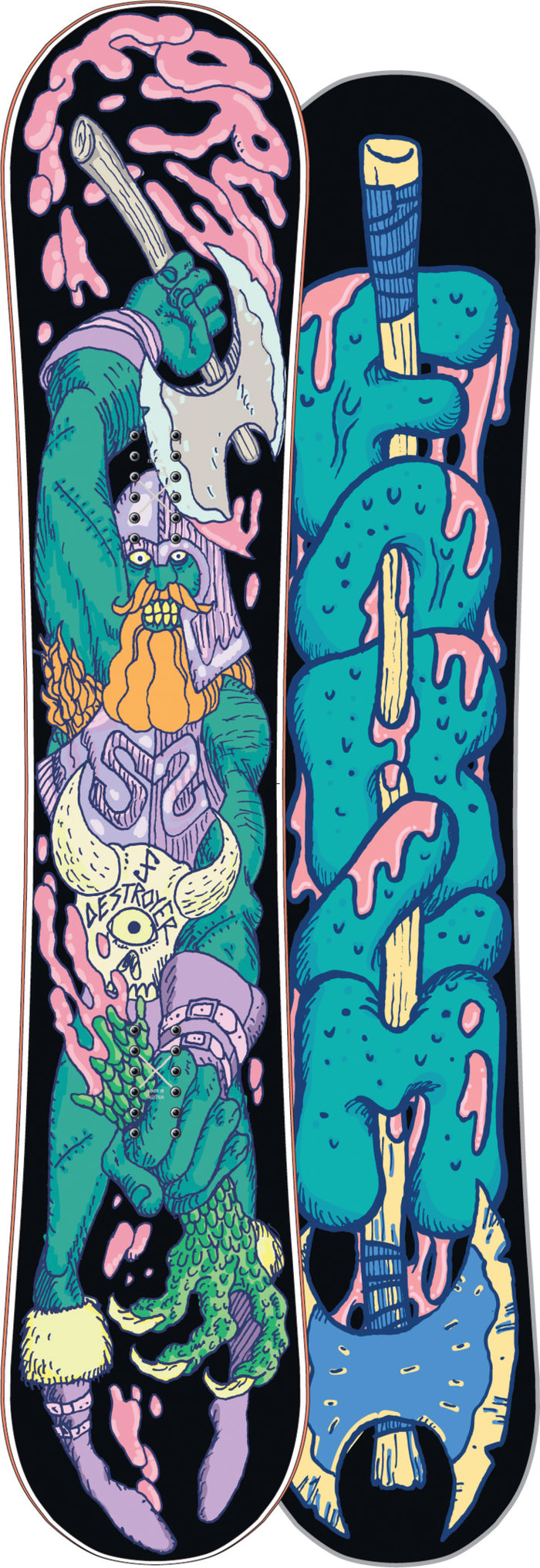 Forum Destroyer Chilly Dog Rocker Snowboard 2010