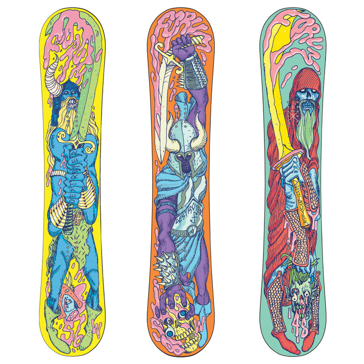 Forum Destroyer Chilly Dog Wide Rocker Snowboard 2010