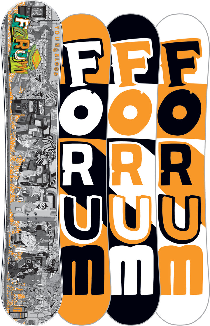 Forum Youngblood Chilly Dog Rocker Snowboard 2010