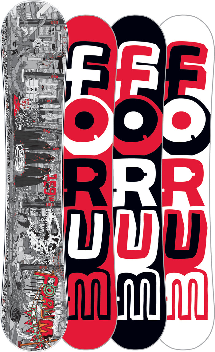 Forum Youngblood Chilly Dog Wide Rocker Snowboard 2010