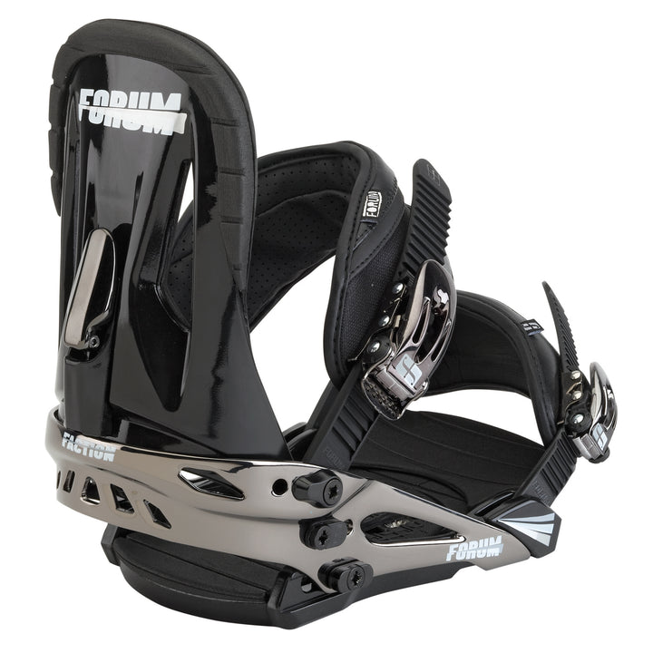 Forum Faction Snowboard Bindings 2010 Bright Black