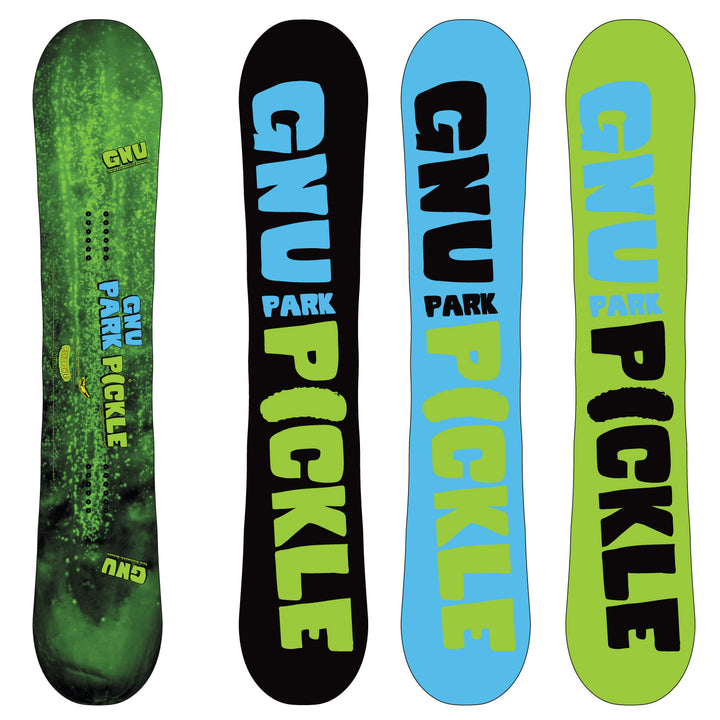 GNU Park Pickle BTX Wide Banana Rocker Snowboard 2010