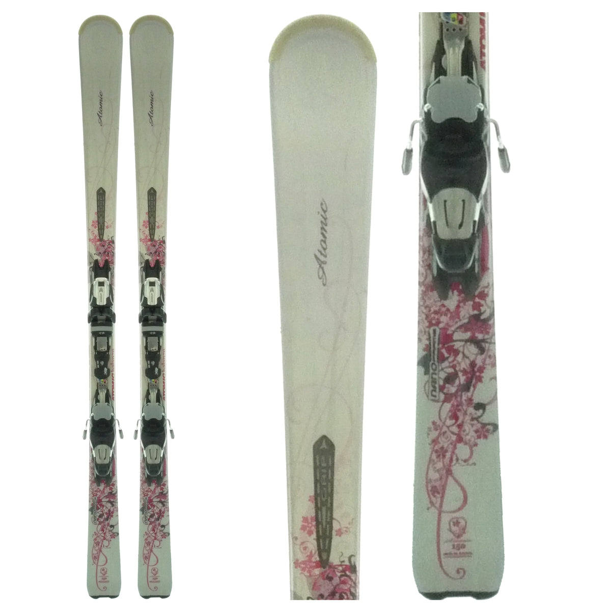 Atomic Balanze 5:3 Skis + Bindings - Women's - Used 2007