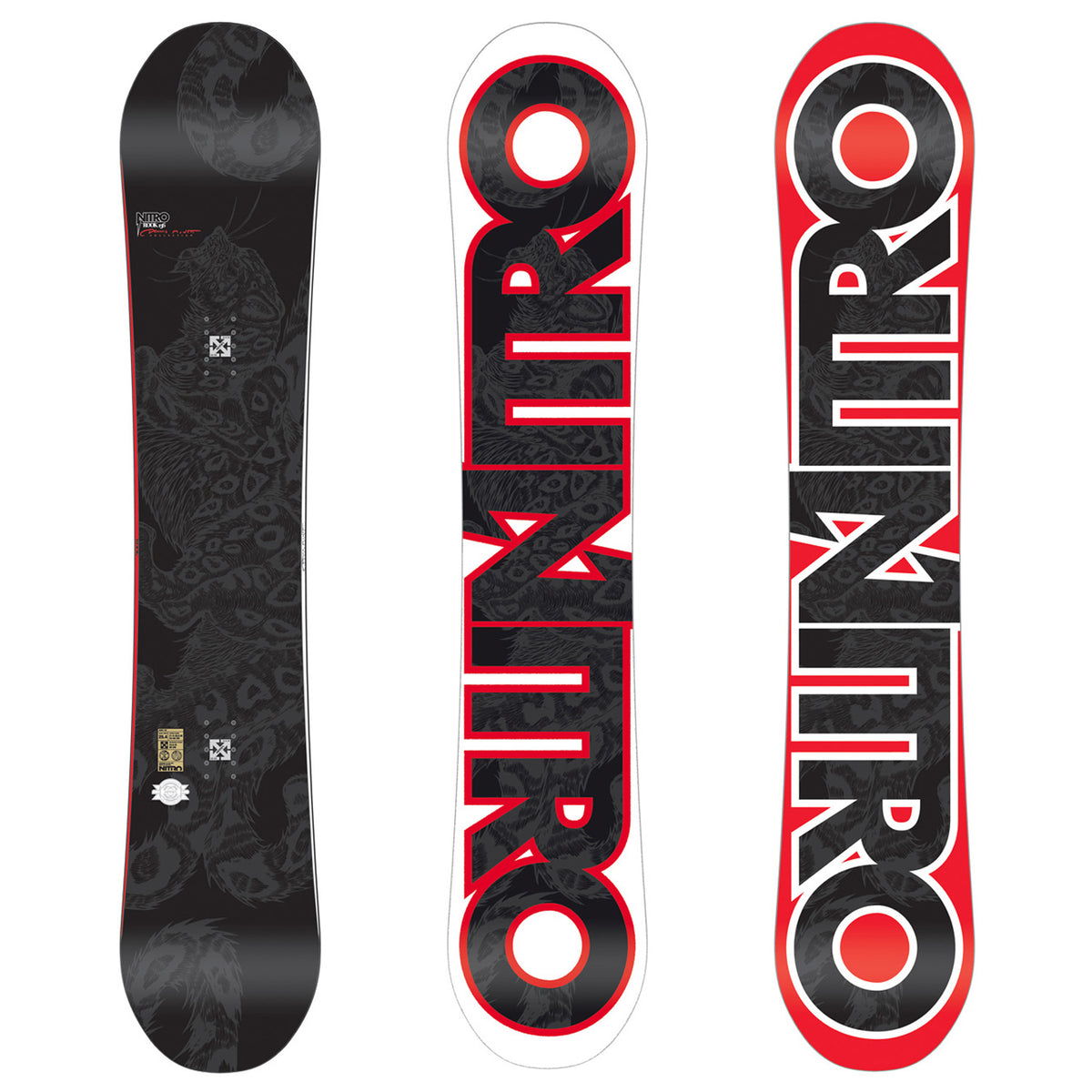 Nitro Rook Dennis McNett Mid Wide Snowboard 2010