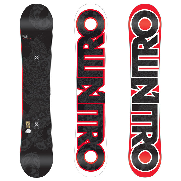 Nitro Rook Dennis McNett Mid Wide Snowboard 2010