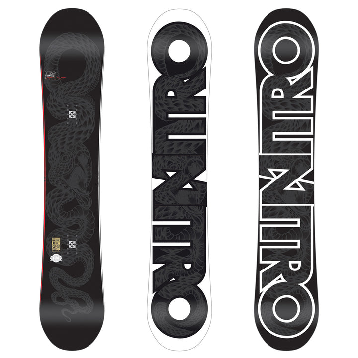 Nitro Rook Dennis McNett Mid Wide Snowboard 2010
