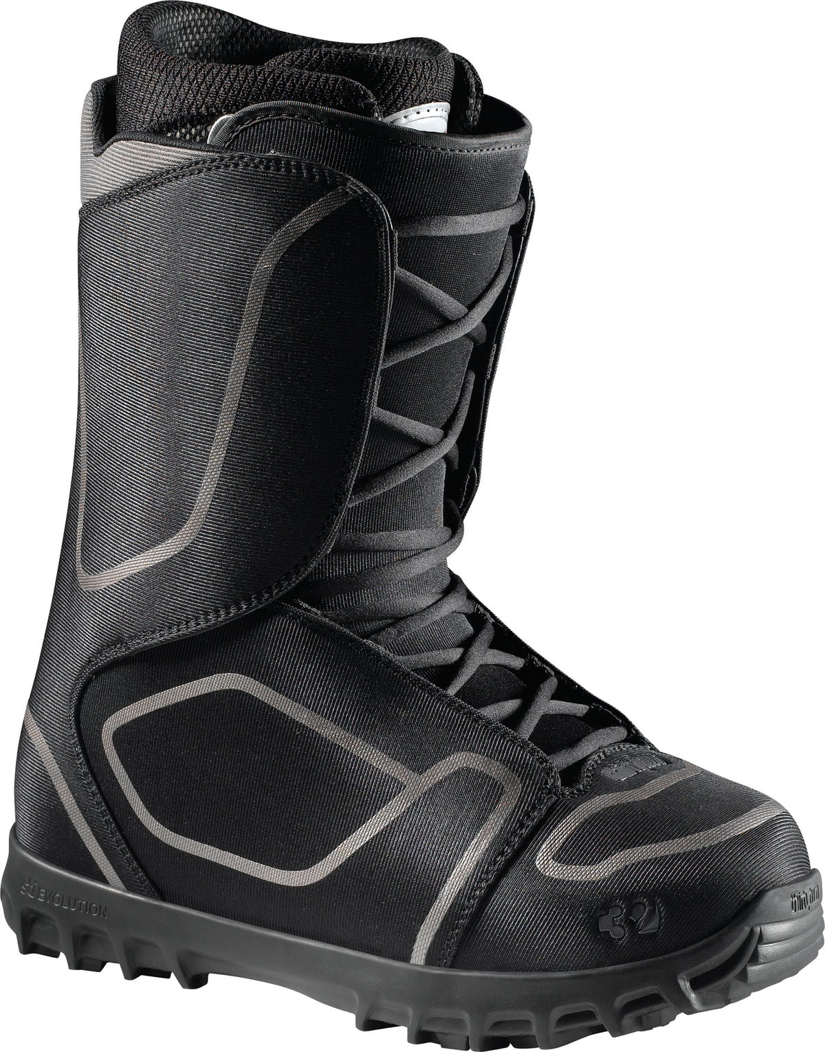 32 Ultralight Snowboard Boots 2010 Black