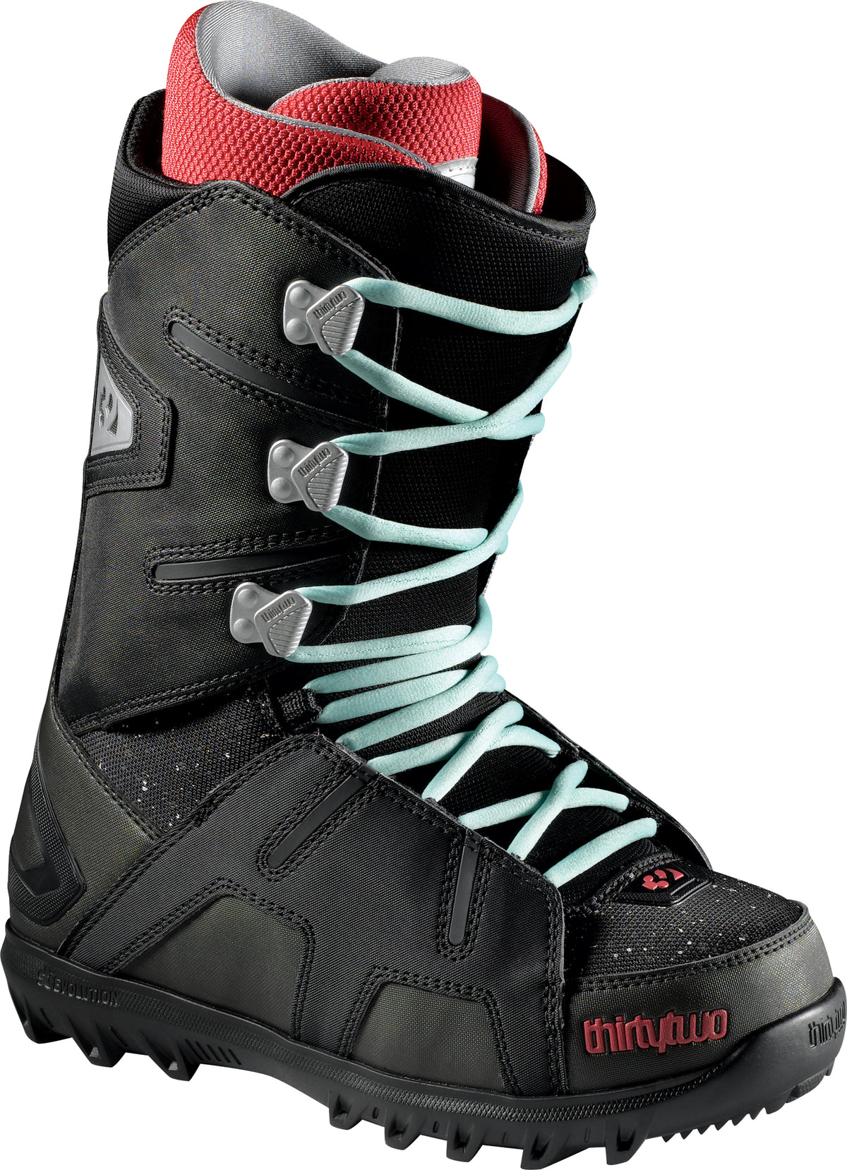 32 Lashed Snowboard Boots - Women's 2010 Black/Pink/Green