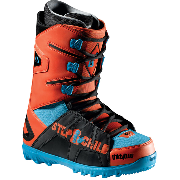 32 Stepchild Lashed Snowboard Boots 2010 Blue/Orange/White