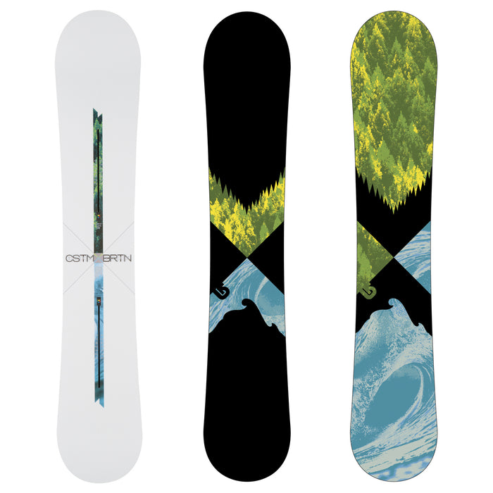 Burton Custom X Channel Snowboard 2010