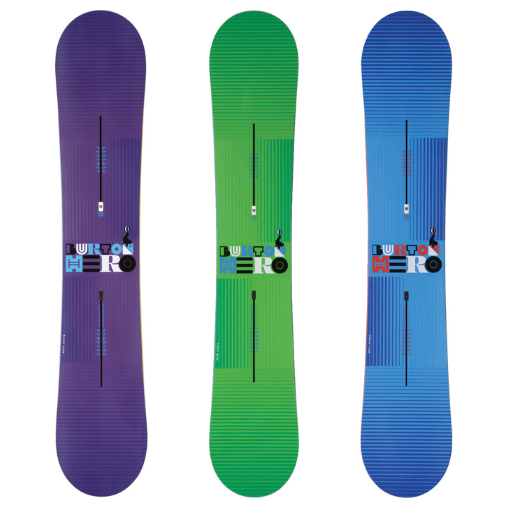 Burton Hero Channel Mid Wide Rocker Snowboard  2010