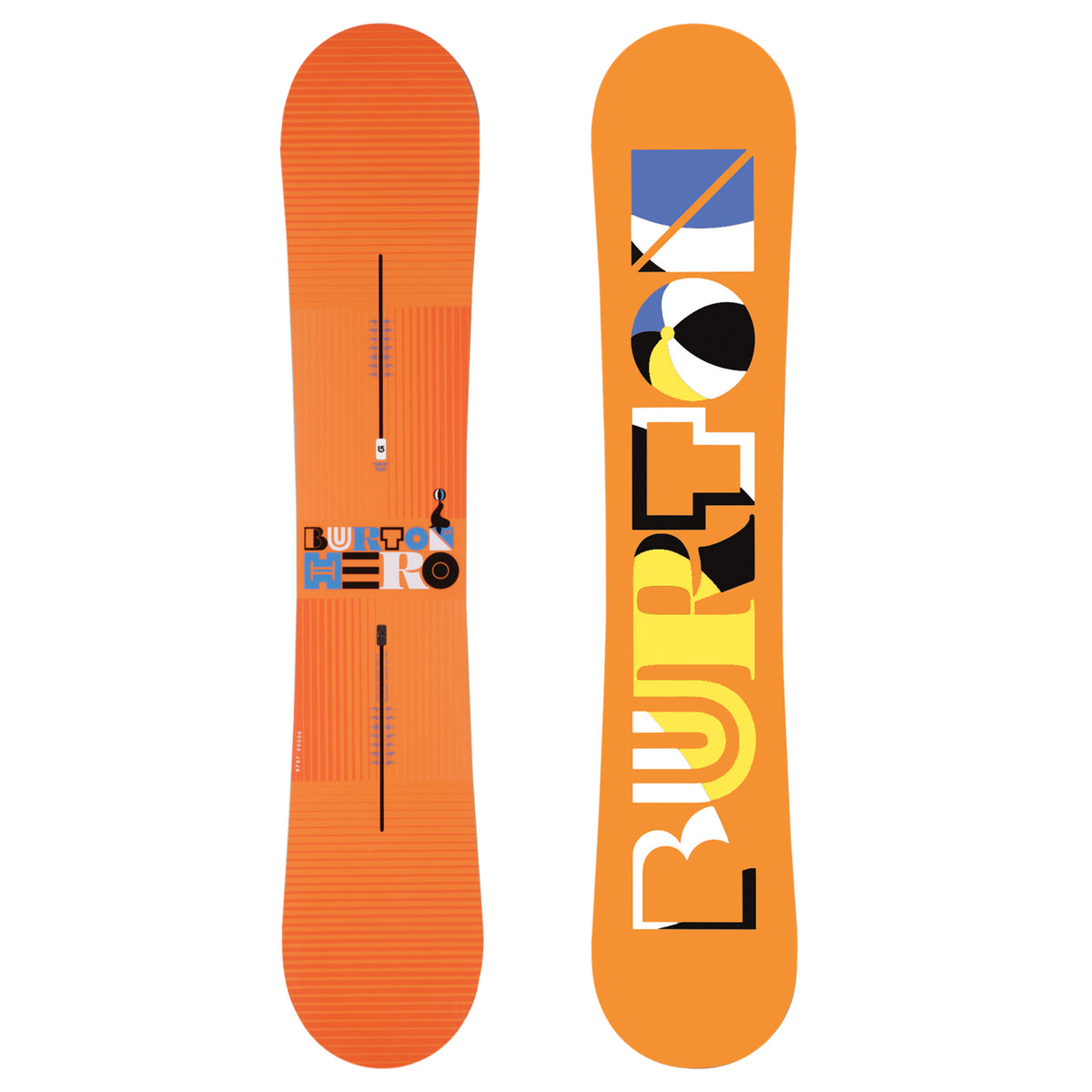 Burton Hero Channel Mid Wide Rocker Snowboard  2010