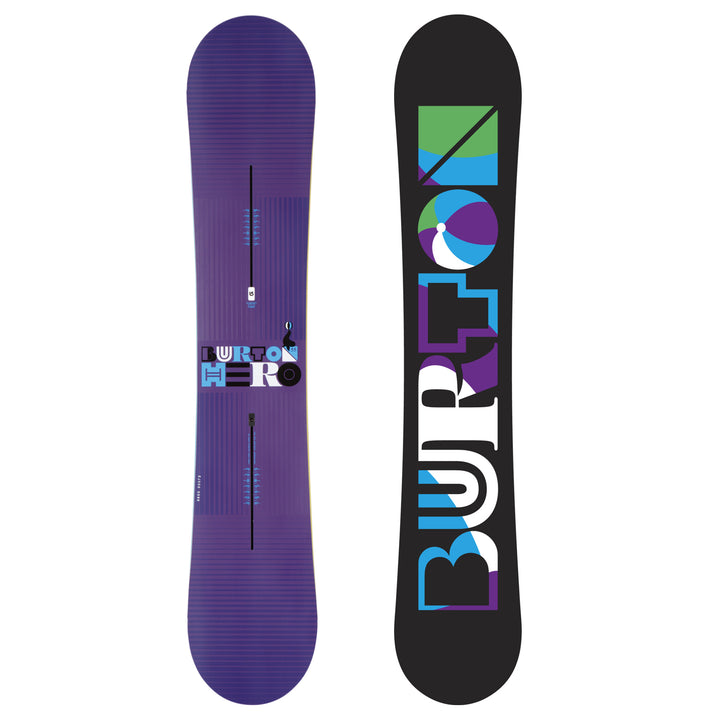Burton Hero Channel Mid Wide Rocker Snowboard  2010