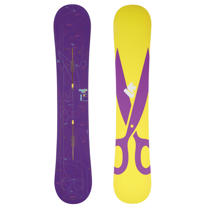 Burton Fix Channel Mid Wide Rocker Snowboard 2010