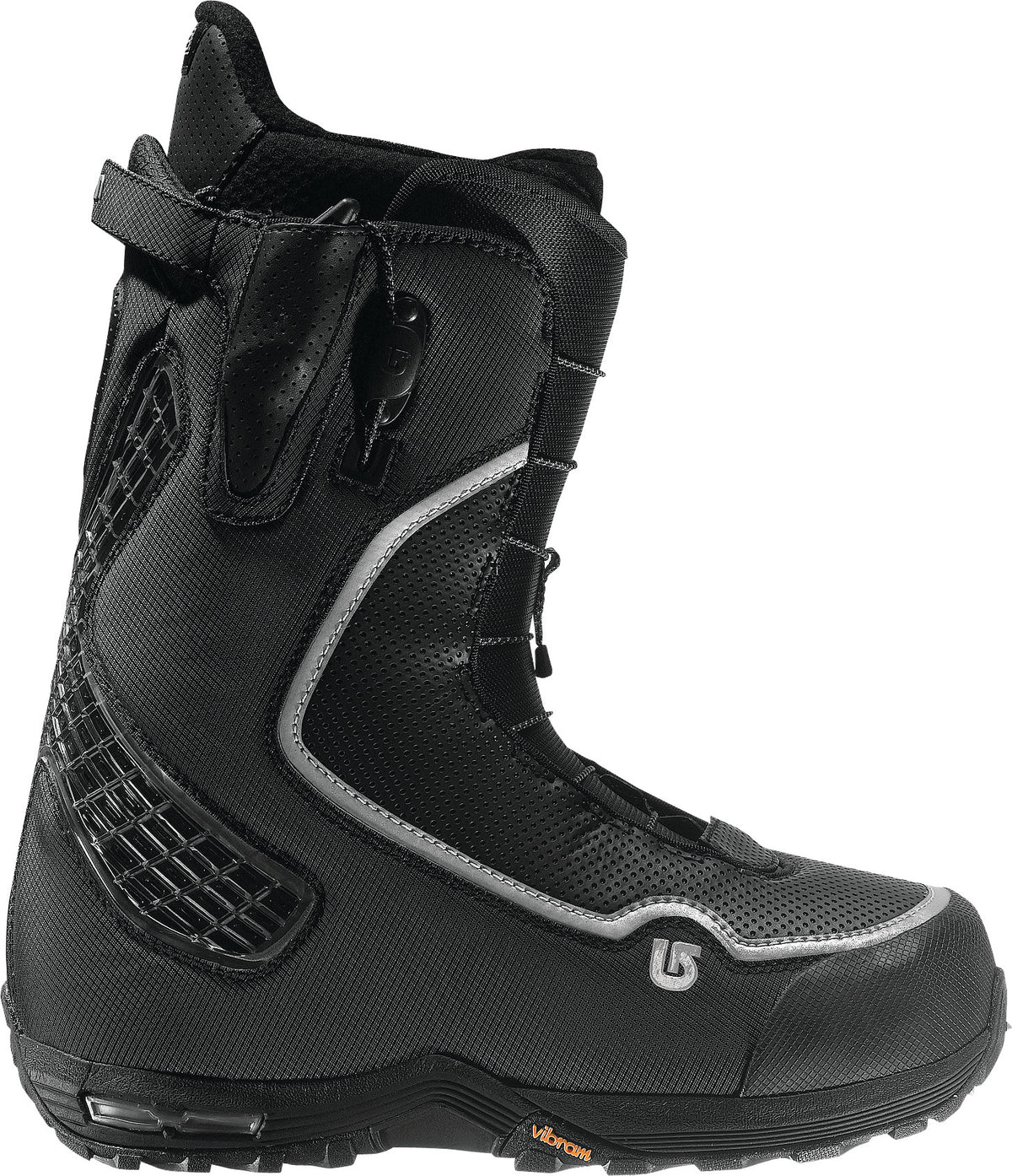 Burton Driver X Snowboard Boots 2010 Black/Silver