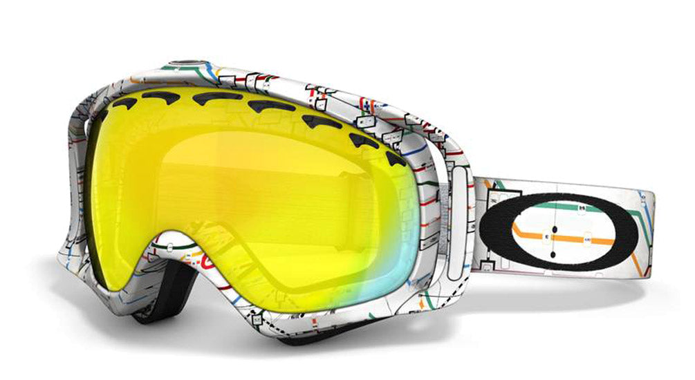 Oakley JP Auclair Crowbar Goggles Tokyo Subway/Fire