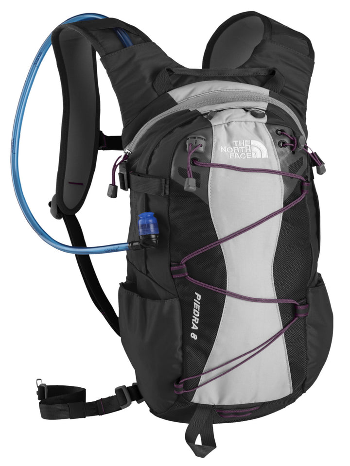 The North Face Piedra 8 Backpack Black/Zinc Grey