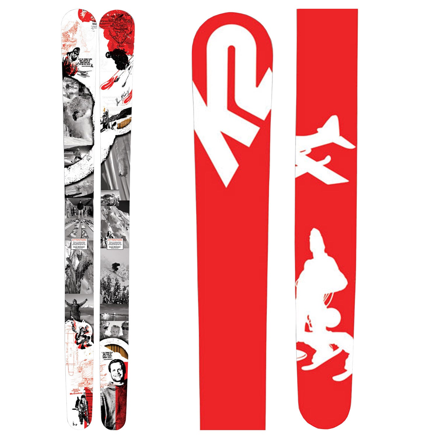 K2 Shane McConkey Tribute Pontoon Skis 2010 – evo