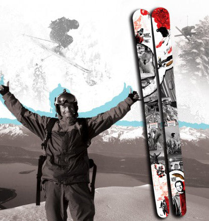 K2 Shane McConkey Tribute Pontoon Skis 2010