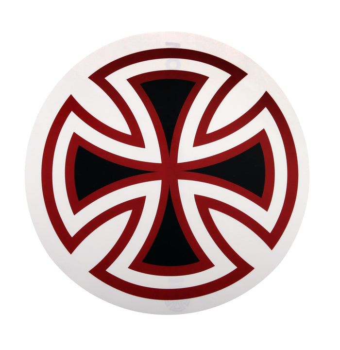 Independent Cross Logo 12" Sticker