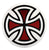 Independent Cross Logo 12" Sticker