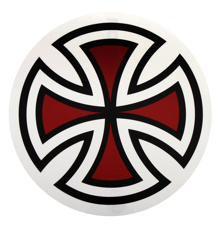 Independent Cross Logo 12" Sticker