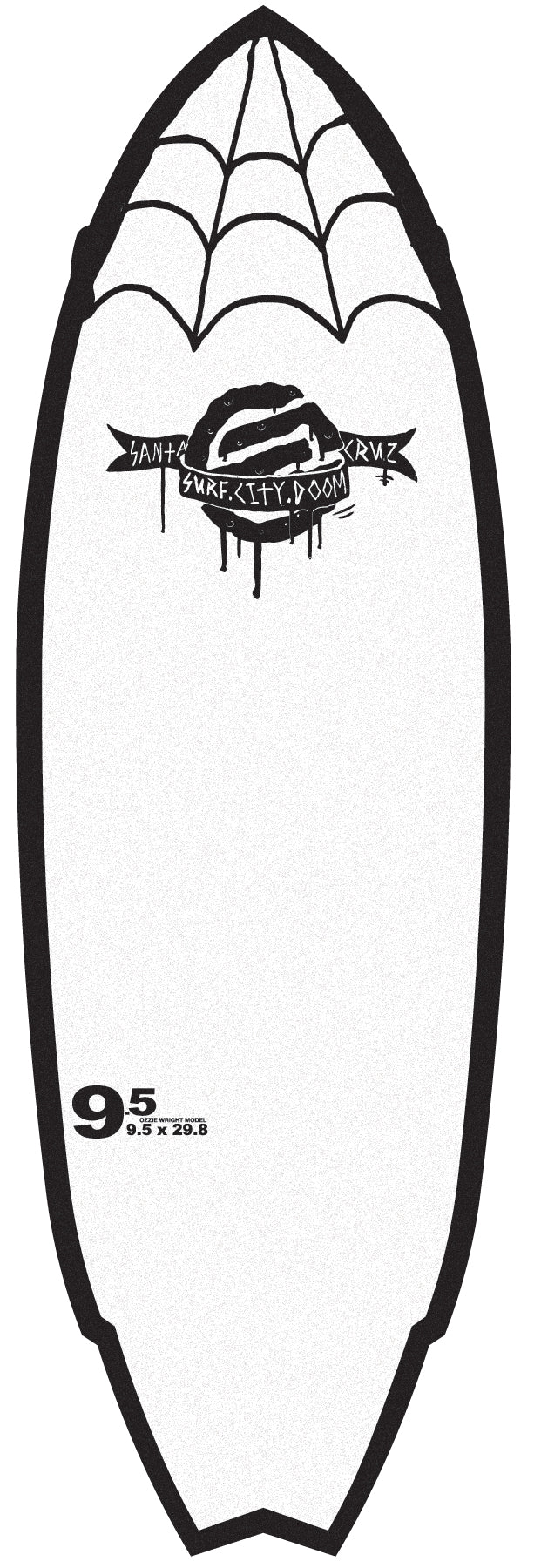Santa Cruz Ozzy Wright Model Skateboard Complete – evo