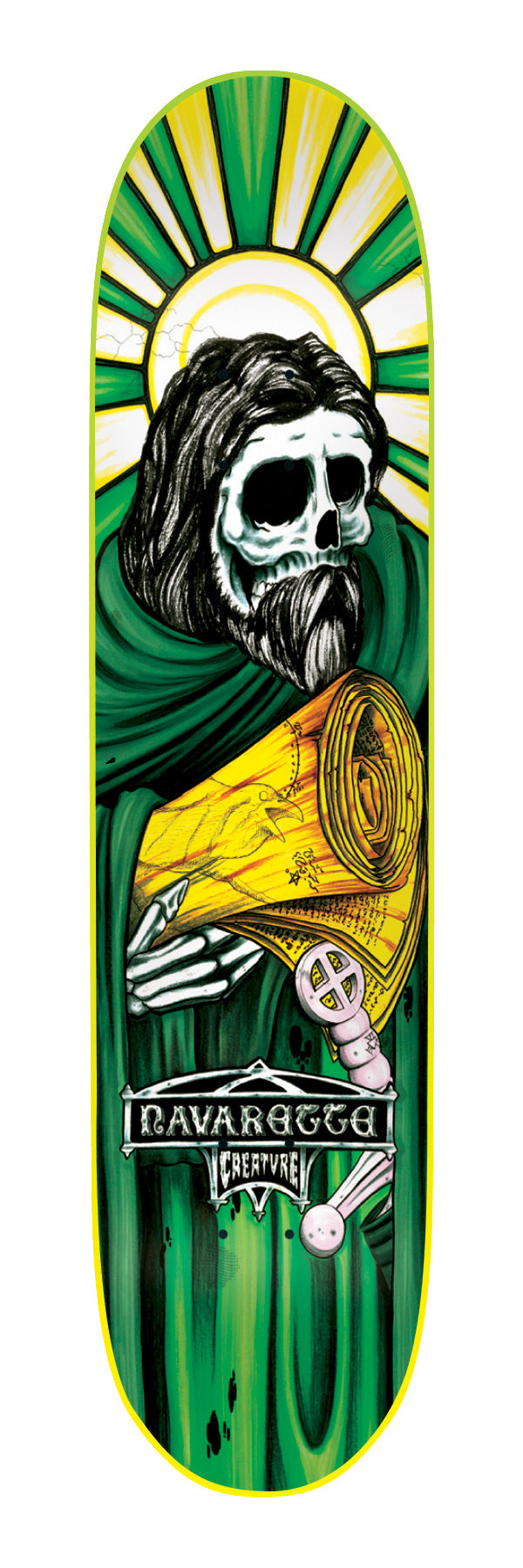 Creature Navarette Hesh Saints Skateboard Deck