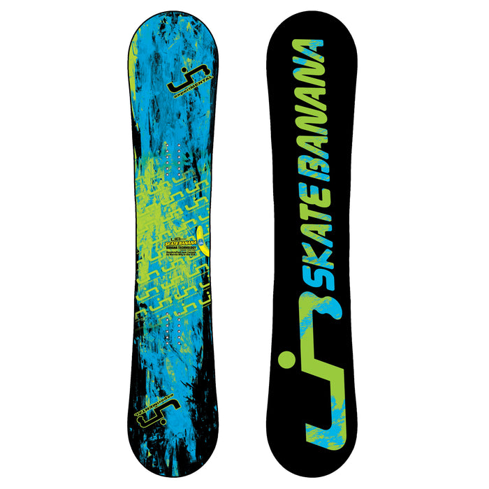 Lib Tech Skate Banana BTX Narrow Banana Rocker (Blue/Green) Snowboard 2010