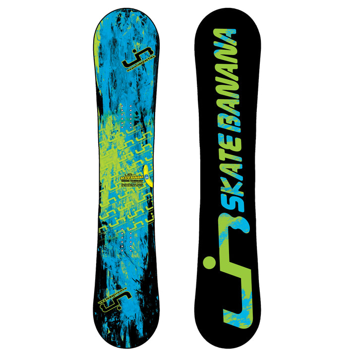 Lib Tech Skate Banana BTX Narrow Banana Rocker (Blue/Green) Snowboard 2010