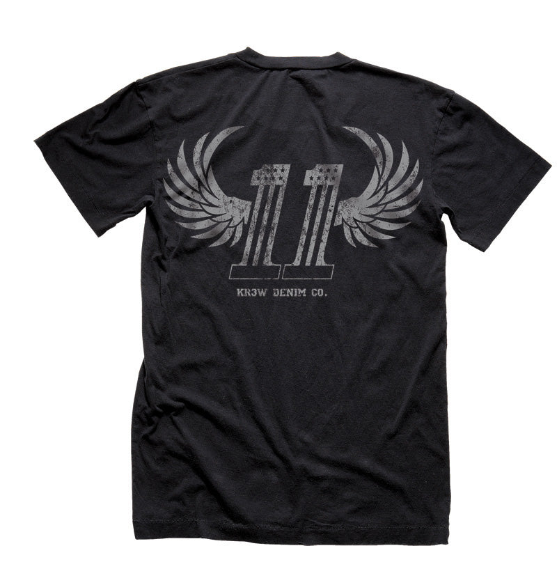 Kr3w Jones Vintage T Shirt Black