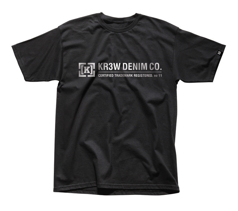 Kr3w Denim Co. T Shirt Black