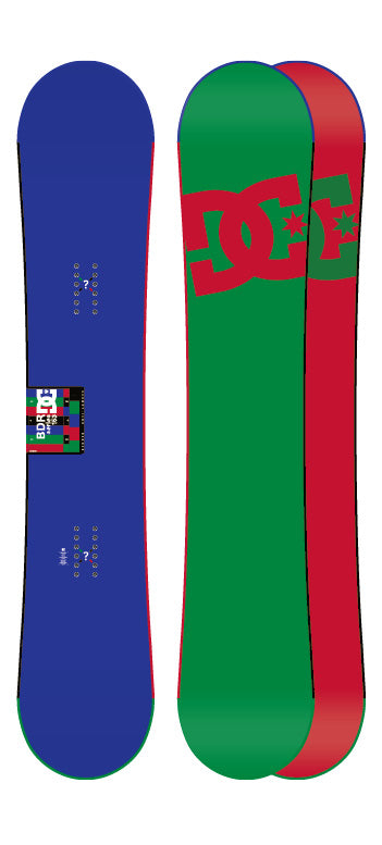 DC BDR Rocker Snowboard 2010